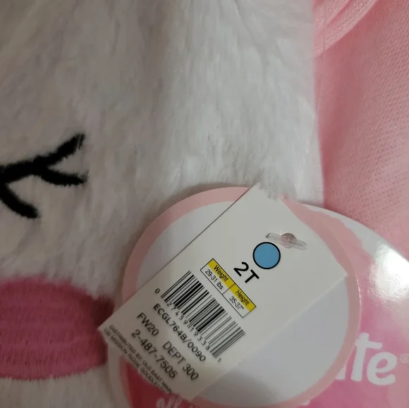 NWT Nannette Unicorn 2pc set. Sweatshirt and leggings. 2T - Picture 5 of 5